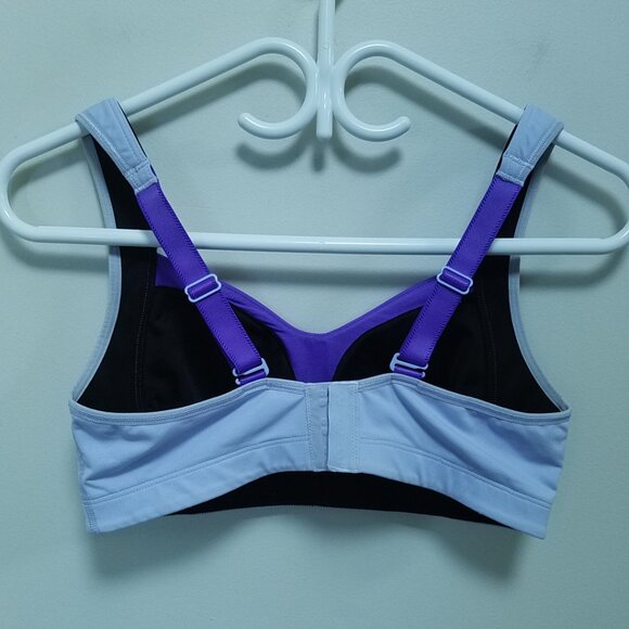 Lululemon Ta Ta Tamer Cool Breeze Power Purple Sports Bra Size 34C - Picture 2 of 5